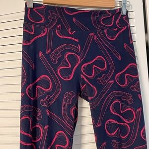 LULAROE Snorkel and Mask OS Leggings EUC
